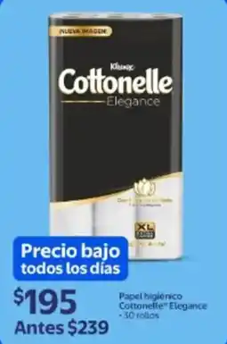 Walmart Cottonelle elegance oferta