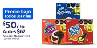 Walmart Marinela pastelitos mini oferta