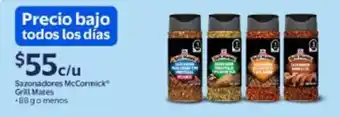 Walmart McCormick Grill Mates oferta