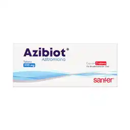 Farmacias YZA Azibiot 500Mg 5 Tabs oferta