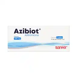 Farmacias YZA Azibiot 500Mg 3 Tabs oferta