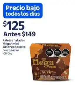 Walmart Mega mini paletas heladas oferta