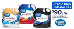 Walmart Great Value detergente liquido oferta