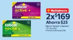 Walmart Tabcin active o nocha oferta