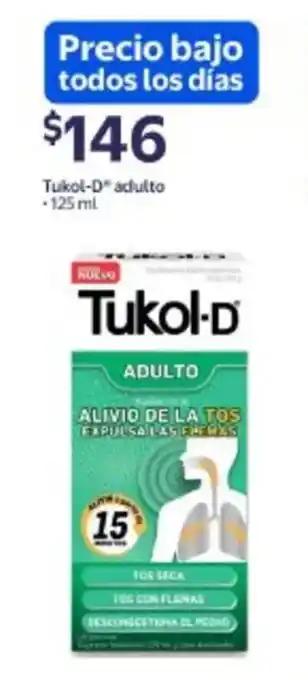 Walmart Tukol-D adulto oferta