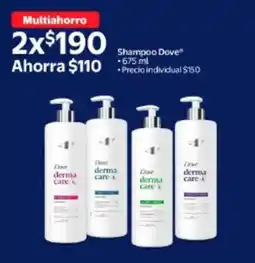Walmart Dove shampoo oferta