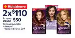 Walmart Koleston tinte para cabello oferta