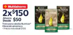 Walmart Nutrisse tinte para cabello oferta