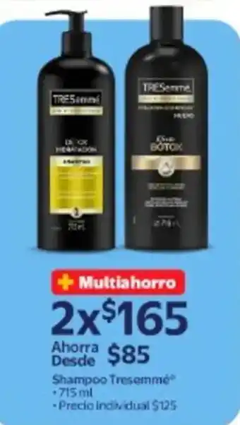 Walmart TRESemmé shampoo oferta