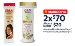 Walmart Zuum almohadillas faciales oferta