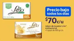 Walmart Lirio jabon de tocador antibacterial oferta