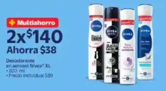 Walmart Nivea aerosol XL oferta
