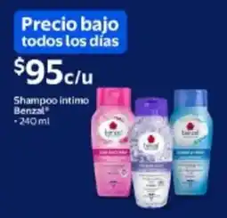 Walmart Benzal shampoo intimo oferta