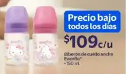 Walmart Evenflo biberón de cuello ancho oferta