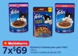 Walmart Felix alimento humedo para gato oferta