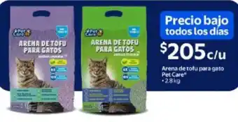 Walmart Pet Care arena de tofu para gato oferta