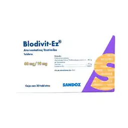 Farmacias Benavides 40 mg Atorvastatina/10 mg Ezetimiba oferta