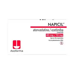 Farmacias Benavides 40 mg Atorvastatina/10 mg Ezetimiba oferta