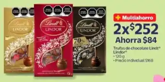 Walmart Trufas de chocolate lindt lindor oferta