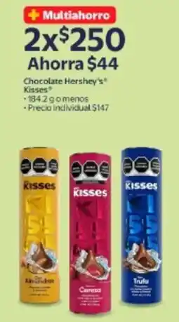 Walmart Hershey's kisses chocolate oferta