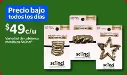 Walmart Scünci coleteros metálicos oferta