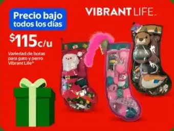 Walmart Vibrant Life botas para gato y perro oferta