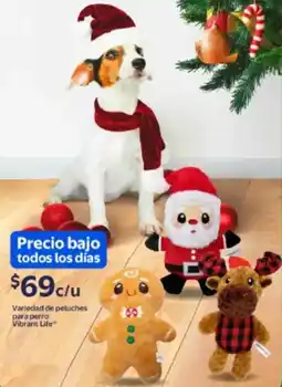Walmart Vibrant Life peluches para perro oferta