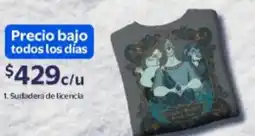 Walmart Sudadera de licencia oferta