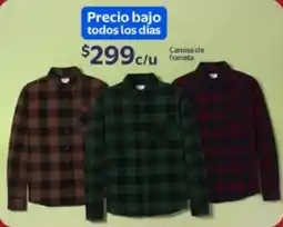 Walmart Camisa de franela oferta