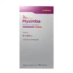 Farmacias Bazar MYSIMBA 8/90MG 120 TABLETAS LIBERACION PROLONGADA G-III oferta