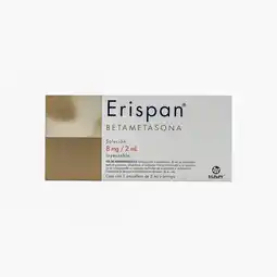 Farmacias YZA Erispan Solucion Inyectabl 8Mg/2Ml 1 Amp oferta