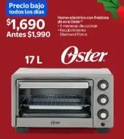 Walmart Oster horno eléctrico con freidora oferta