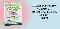 Farmacias Similares Loxcell quinfamida albendazol oferta