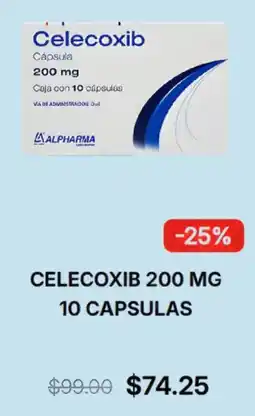 Farmacias Similares Celecoxib oferta