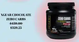 Farmacias Similares Xgear chocolate zero carbs oferta