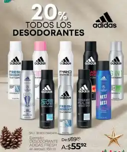 Woolworth Adidas fresh desodorante oferta