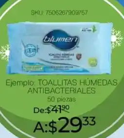 Woolworth Toallitas húmedas antibacteriales oferta
