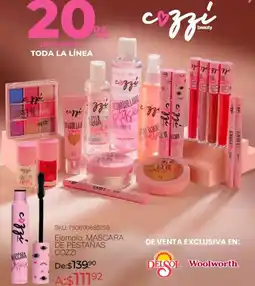 Woolworth Mascara de pestañas cozzi oferta
