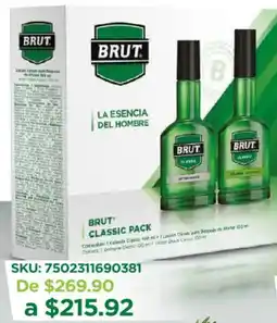 Woolworth Brut la esencia del hombre oferta