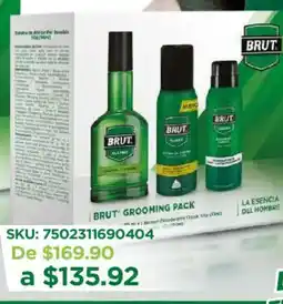 Woolworth Brut grooming pack oferta