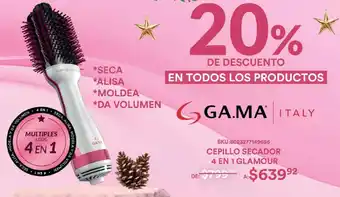 Woolworth Ga.ma cepillo secador 4 en 1 oferta