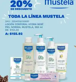 Woolworth Loción corporal hydra bebé piel normal mustela oferta