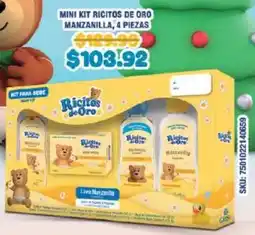 Woolworth Mini kit ricitos de oro manzanilla oferta