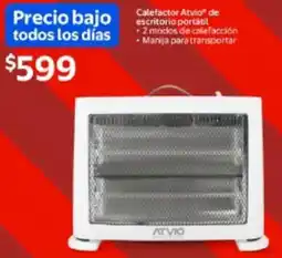 Walmart Atvio calefactor de escritorio portátil oferta