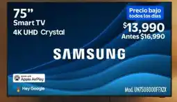 Walmart Samsung smart tv 75" oferta
