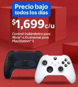 Walmart Xbox o dualsense para playstation 5control inalámbrico para oferta