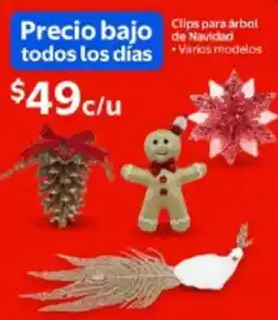 Walmart Clips para árbol de navidad oferta
