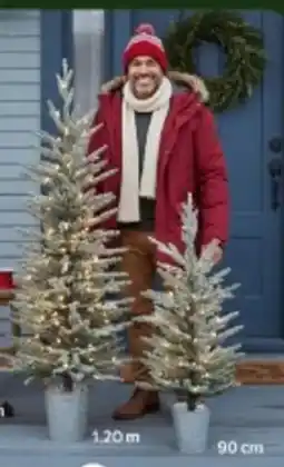 Walmart Set de 3 árboles con luz led oferta