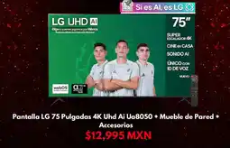 Sears Lg smart tv 75" oferta