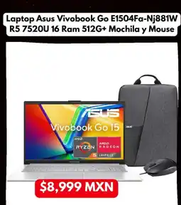 Sears Asus laptop vivobook go oferta